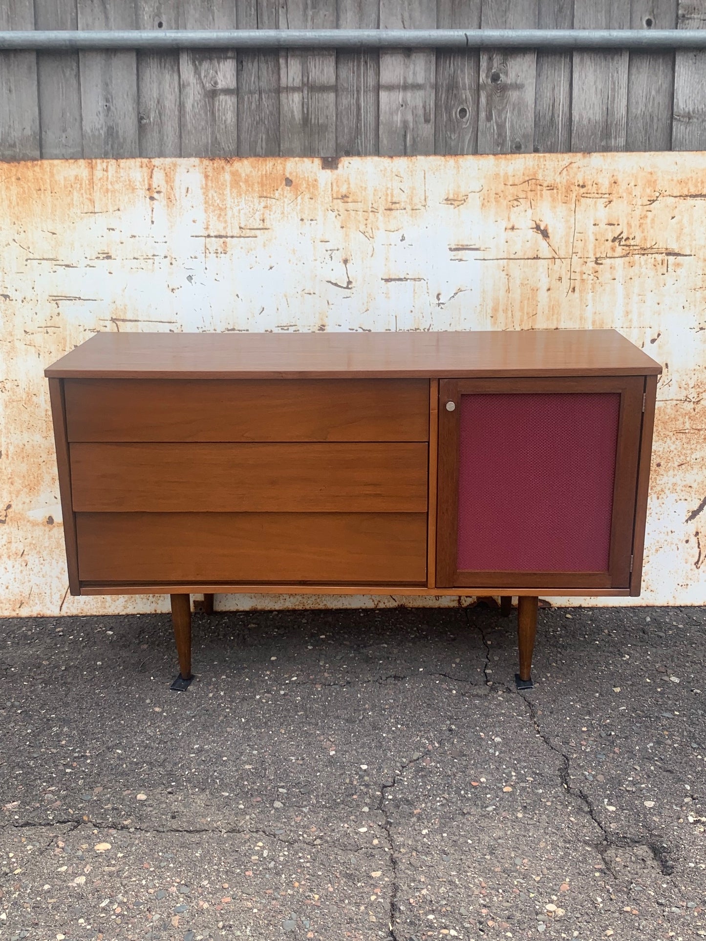 6 Drawer Repurposed Lowboy --> Media Center/Multi-functional Cabinet