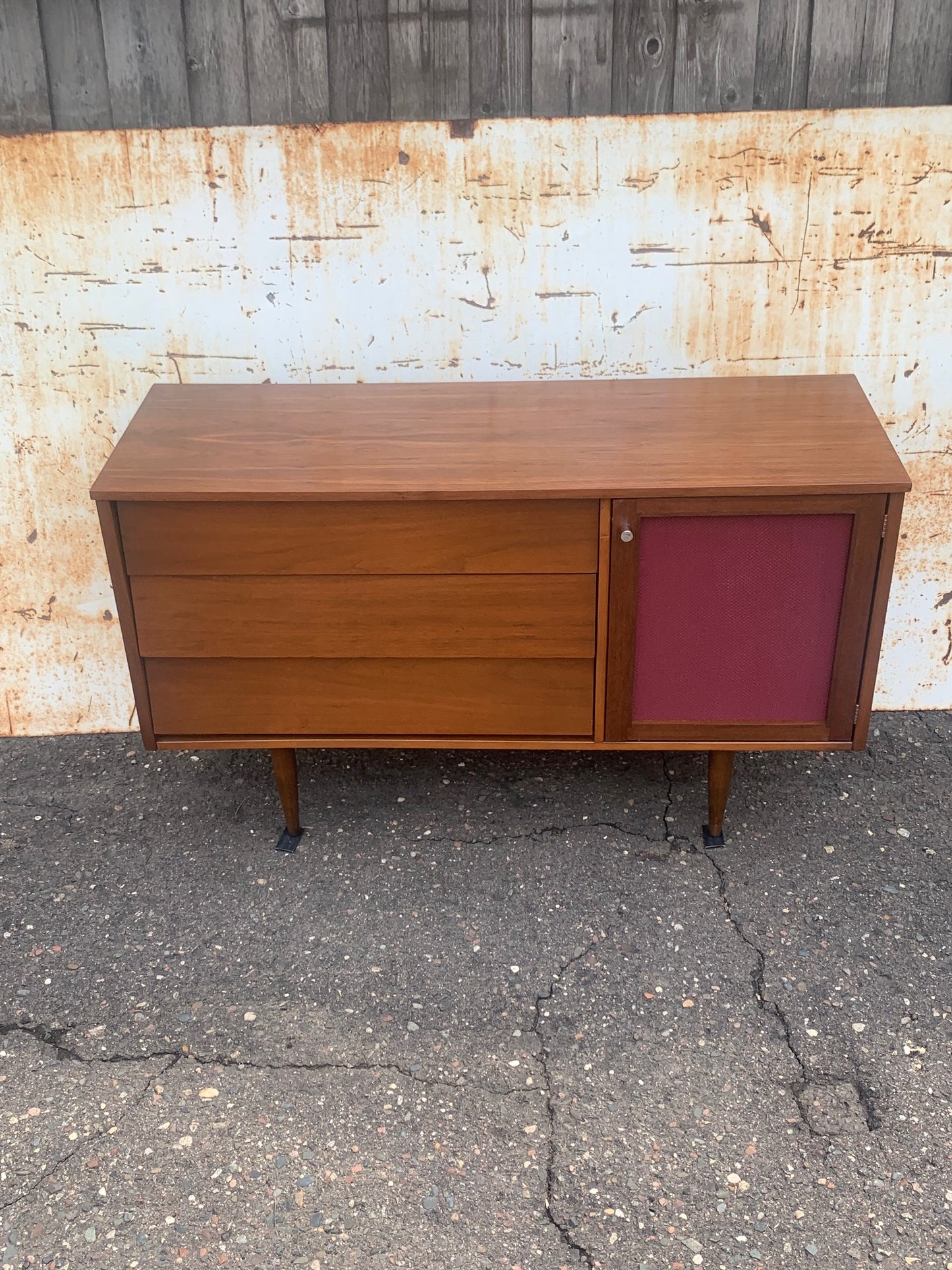 6 Drawer Repurposed Lowboy --> Media Center/Multi-functional Cabinet